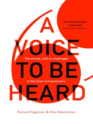 cover image of A Voice to Be Heard
